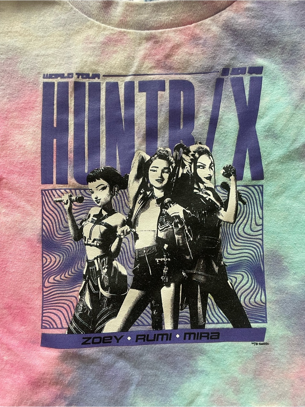 Kpop Demon Hunters Huntr/x Toddler T-Shirt Size 3T